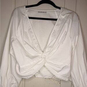 Abercrombie twist White Women's Top